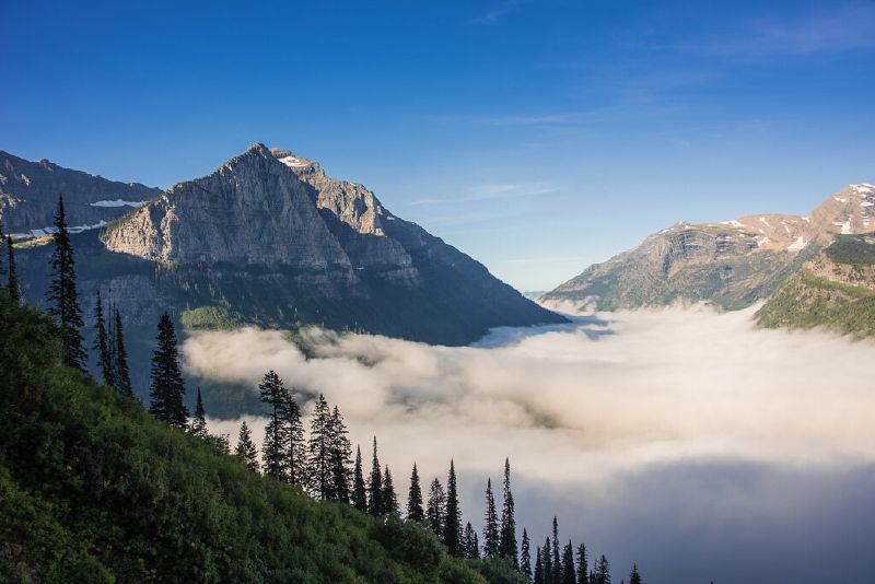 Glacier National Park. Landscape photo
