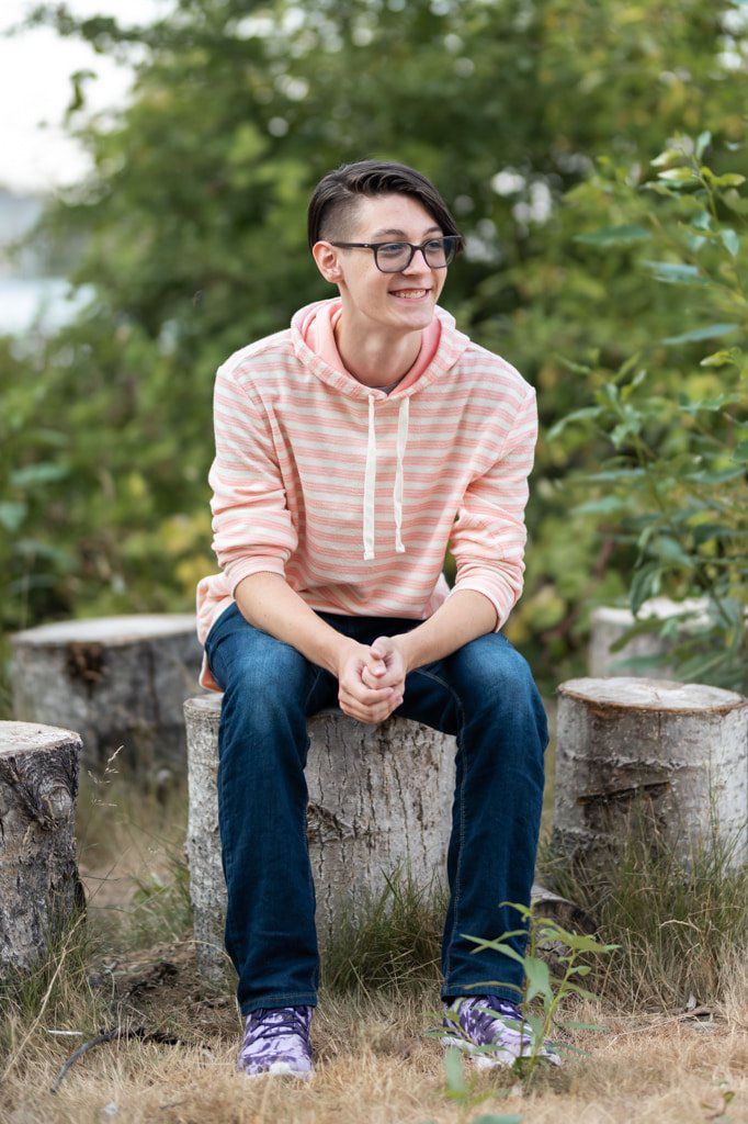 High School Senior Photo by Rachel Konsella Photography