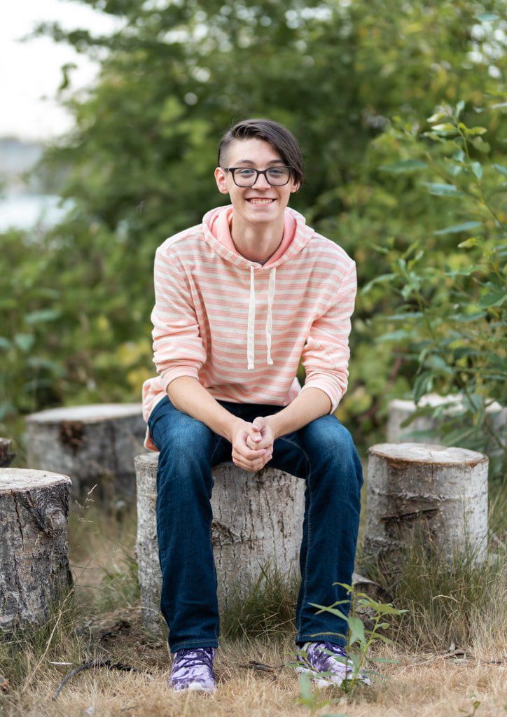 High School Senior Photo by Rachel Konsella Photography